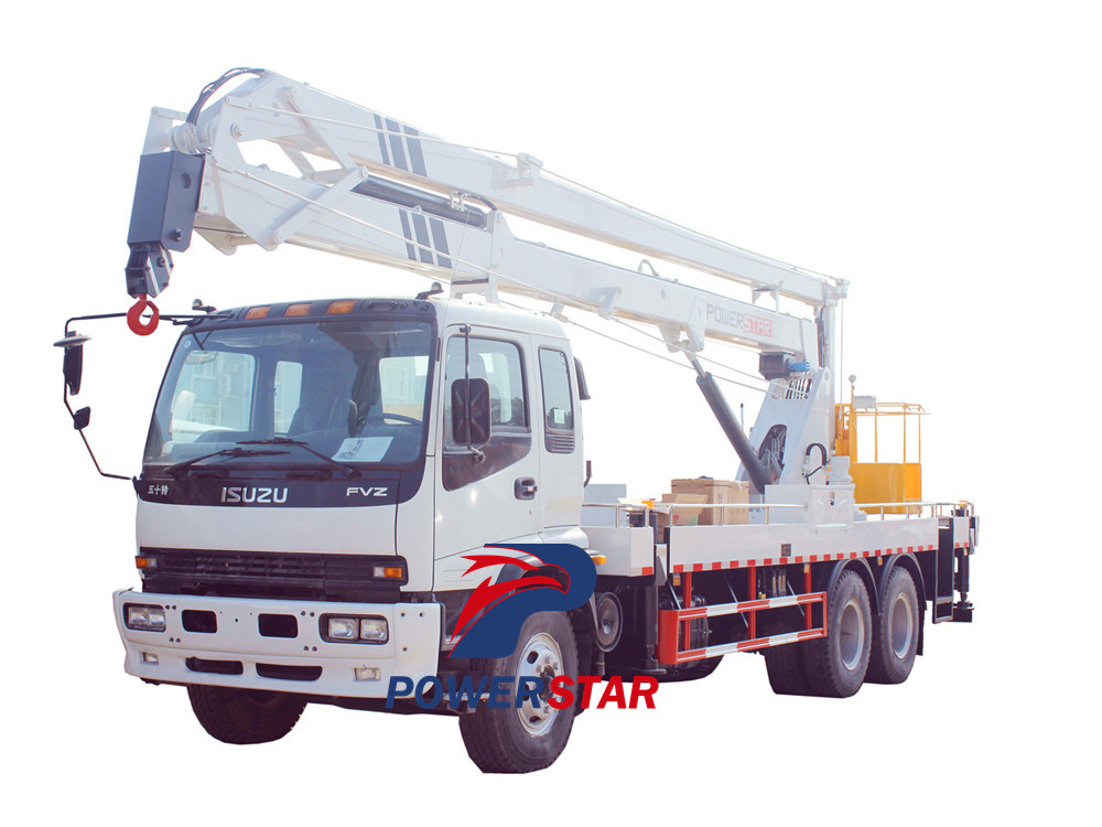 ISUZU FVZ 6x4 Aerial Working Truck User's Manual