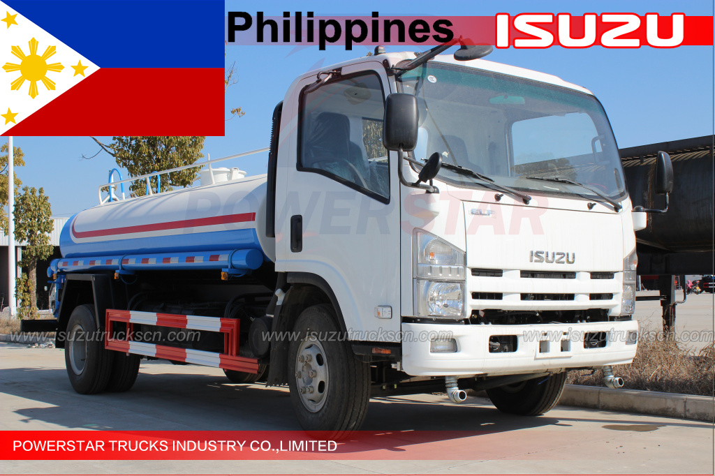 ELF Isuzu water Bowser Truck for Philippines