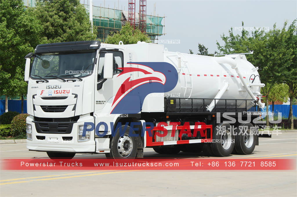 Common faults and solutions of ISUZU vacuum tank trucks