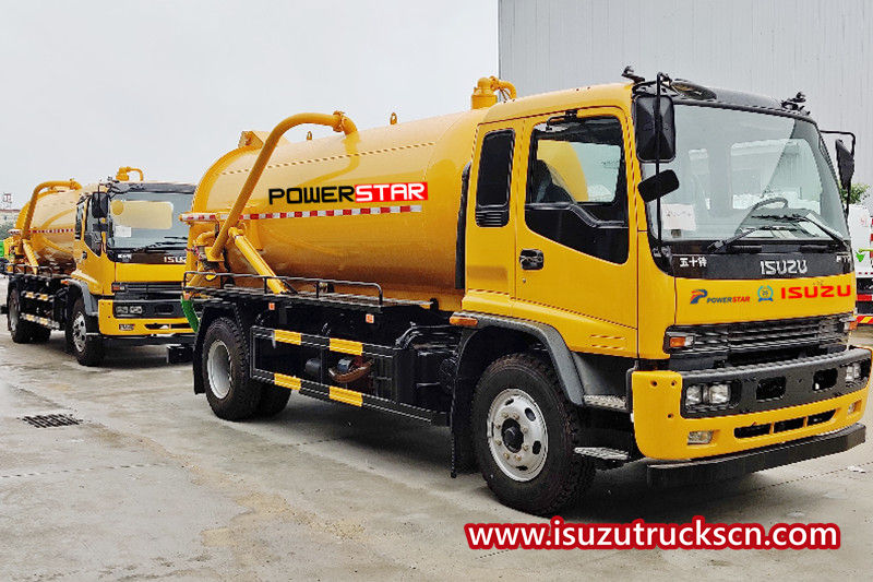 NEW ISUZU FTR Vacuum Sewage Suction Truck 14,000L