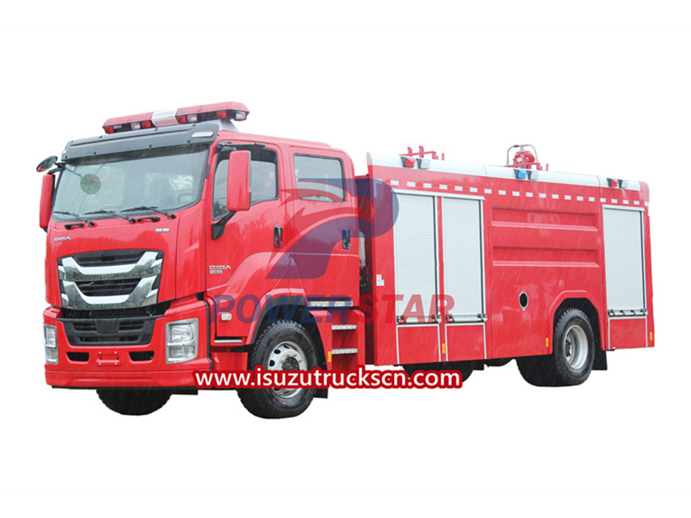 Common malfunctions and solutions for Fire Pump of the Isuzu Fire Truck
