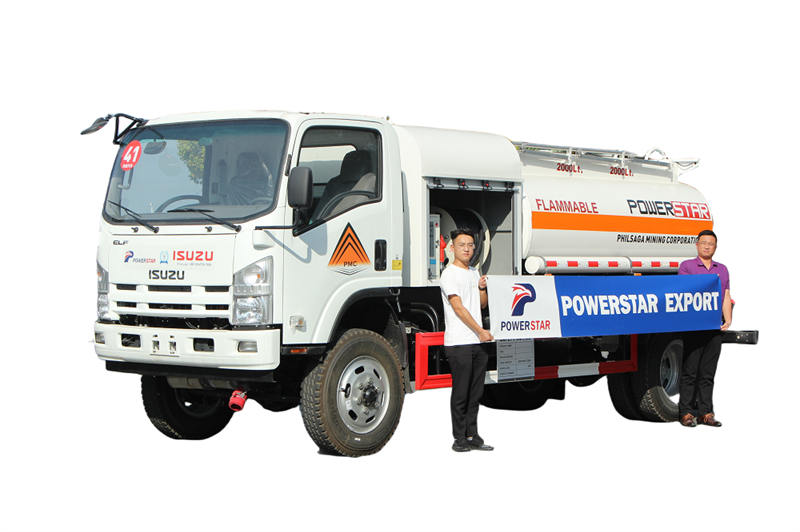 Isuzu fuel tanker truck supplier, supply isuzu fuel truck