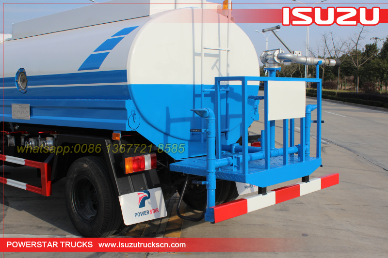 Myanmar Watering truck ISUZU water tank trucks