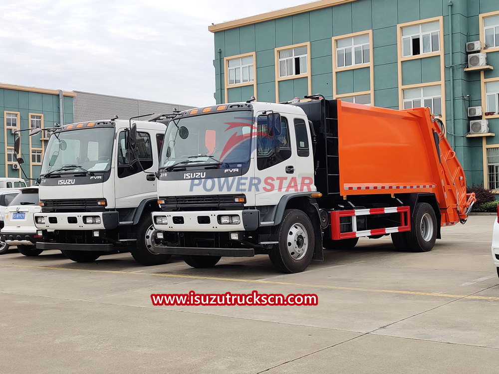 Introduction and research significance of Isuzu compression garbage truck