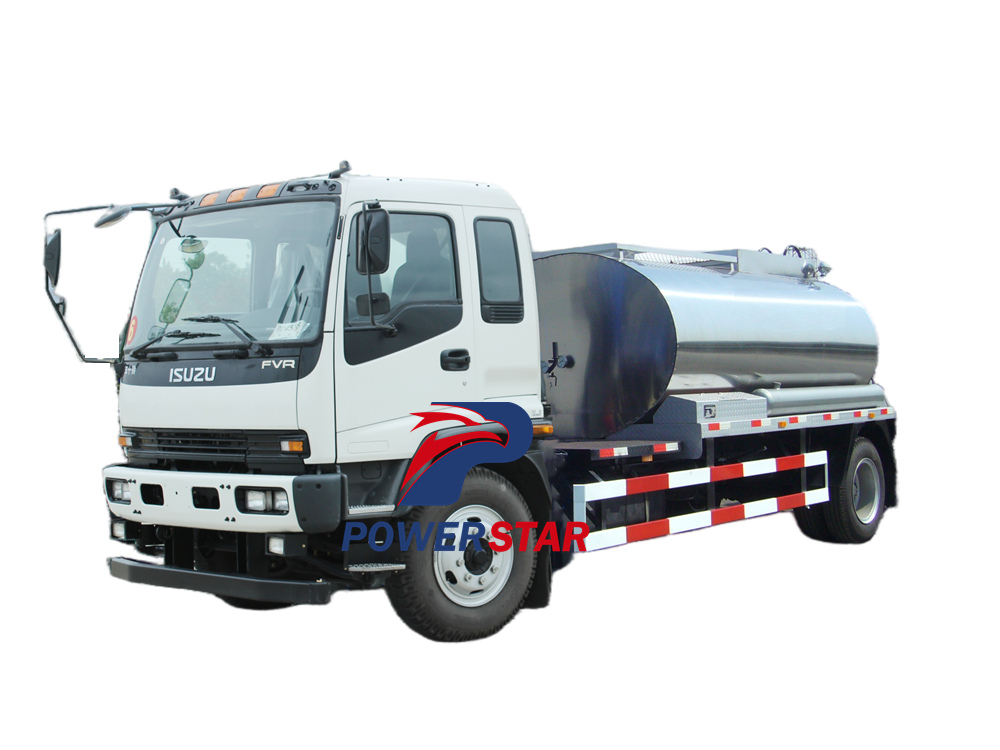 Isuzu Semi-Automatic Asphalt Distributor Truck User's Manual 