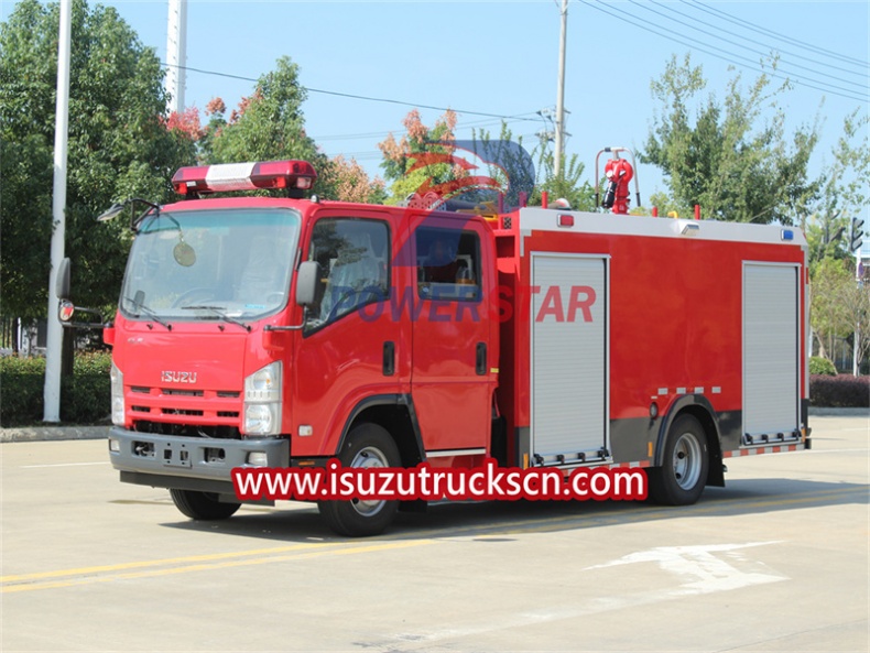 How to use Isuzu fire truck