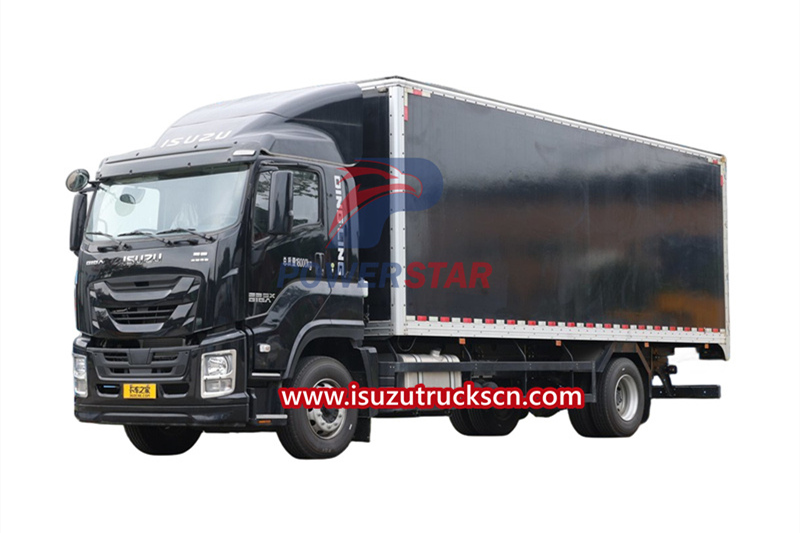 How to classify Isuzu Giga Box van trucks?