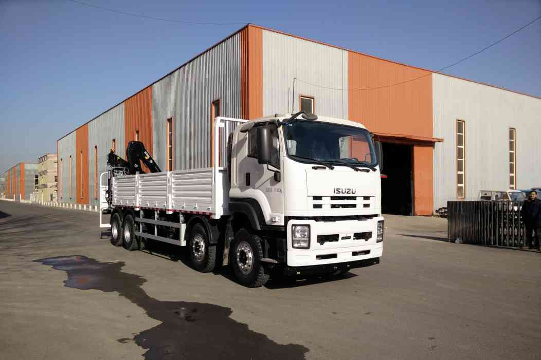 VC46 6UZ1-TCG40 ISUZU 16 Ton Heavy Truck with Crane, Crane Truck