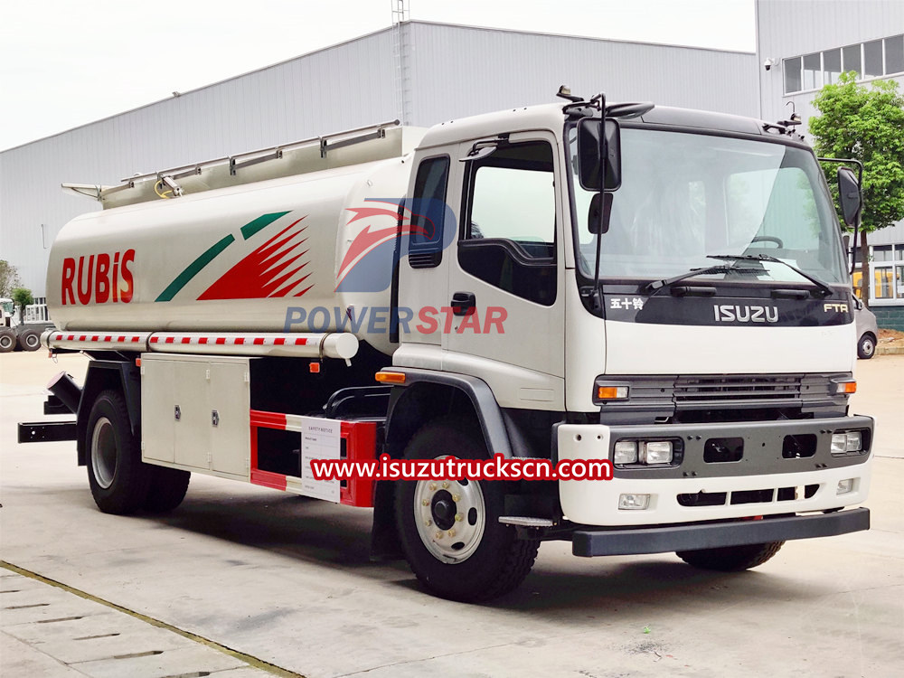 Isuzu fuel truck safe use and fire prevention tips