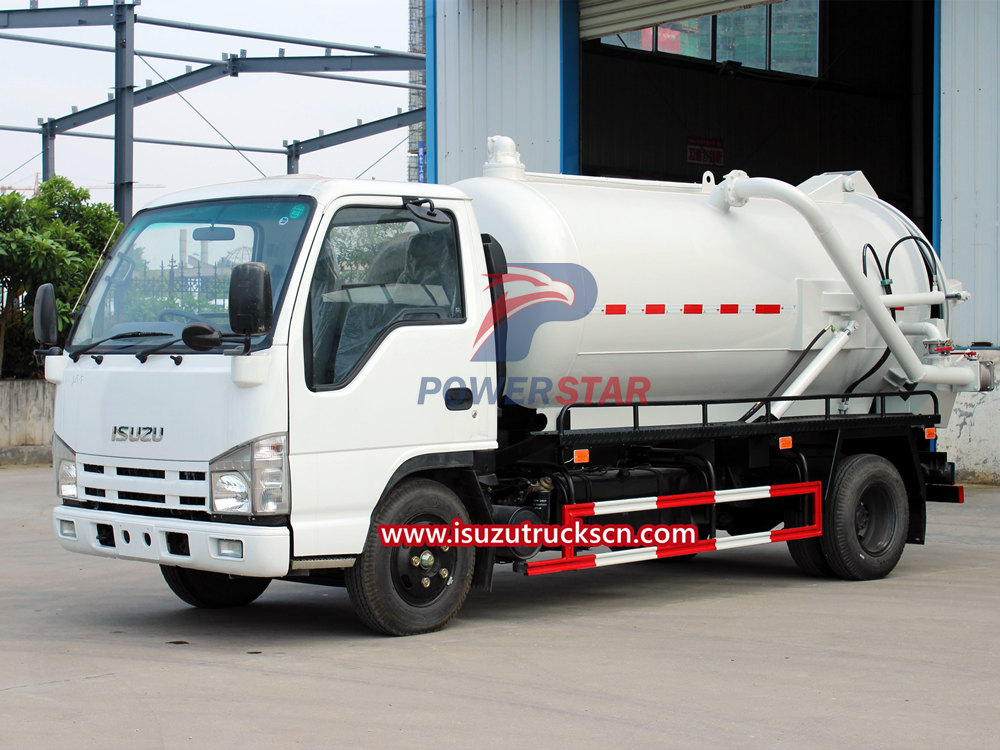 Precautions for the operation of Isuzu sewage suction truck