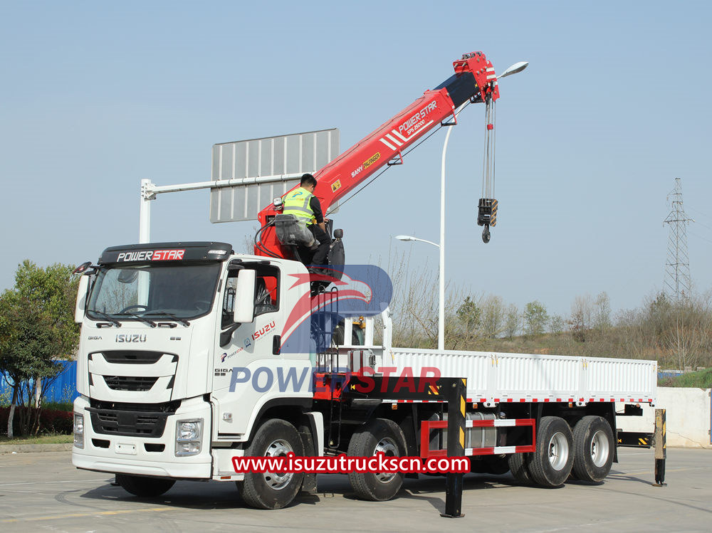 Introduction to key technologies of Isuzu truck-mounted cranes