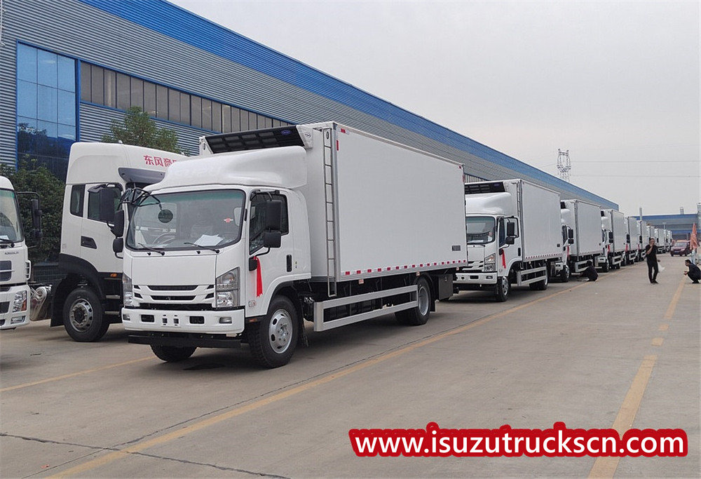 21 units ISUZU ELF Refrigerated Truck are exported 