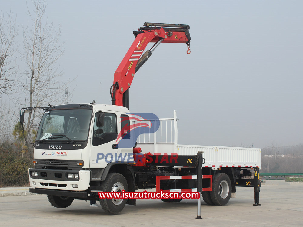 Functional introduction and structural composition of Isuzu truck-mounted crane