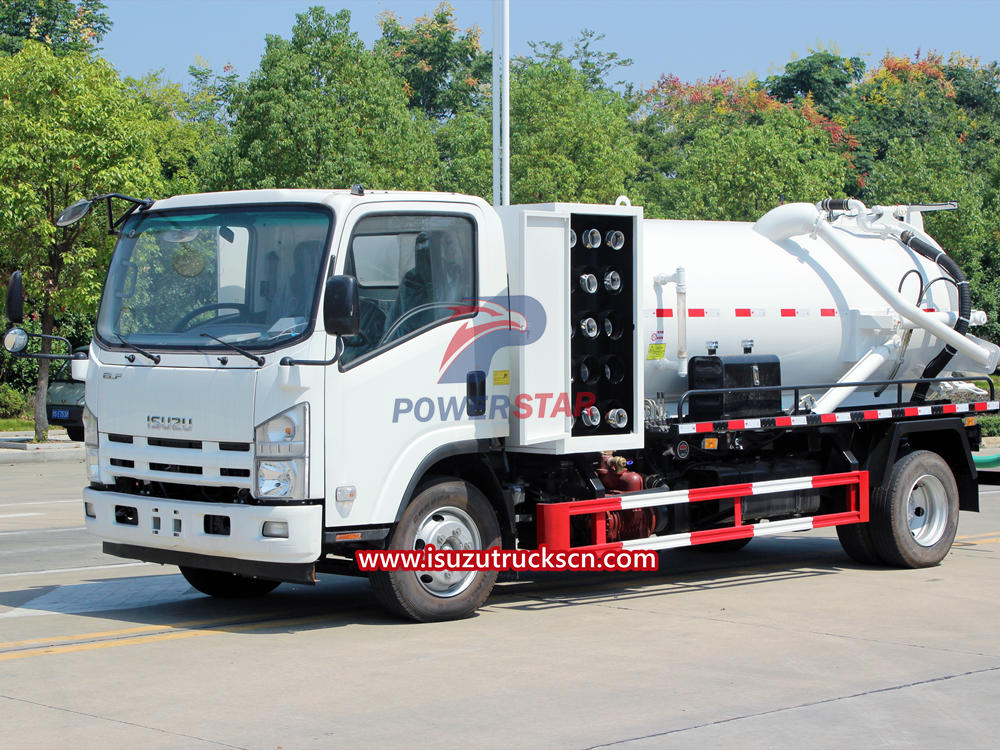 Let's learn about the pump of the Isuzu sewage suction truck