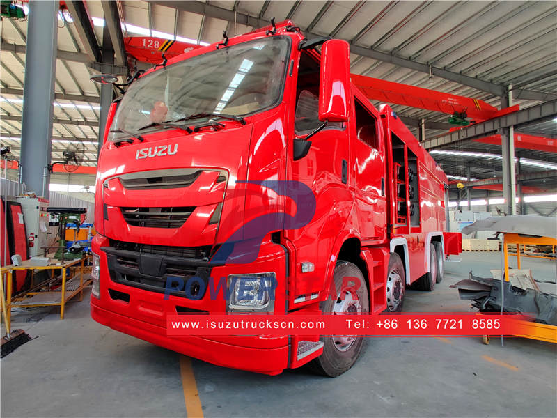 The important thing to produce good isuzu fire truck