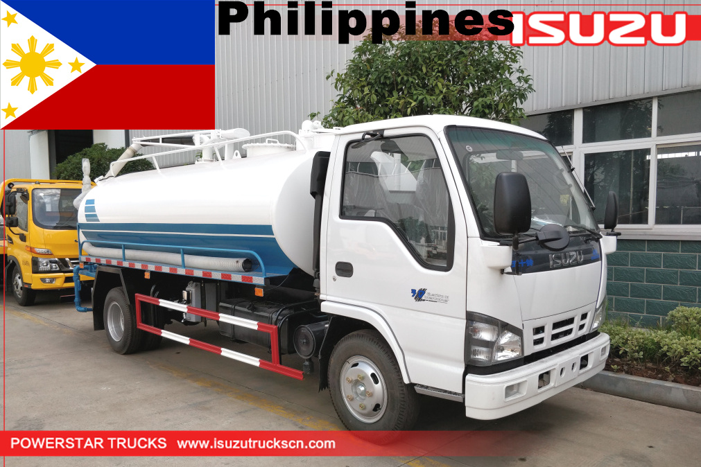 Philippines- 1 unit Isuzu Fecal Suction Truck