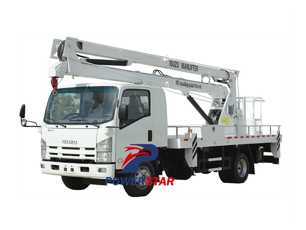ISUZU 700P Aerial Platform truck owner's manual