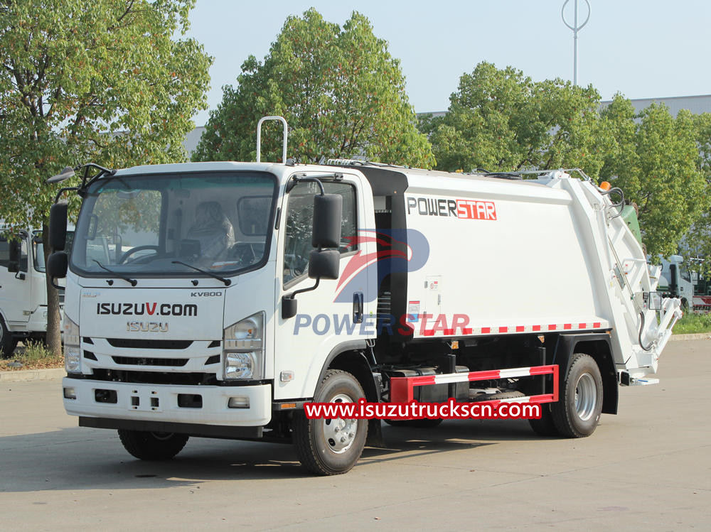 Analysis of common faults of Isuzu compressed garbage trucks
