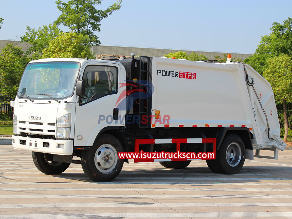 Electrical control design of Isuzu compressed garbage truck
