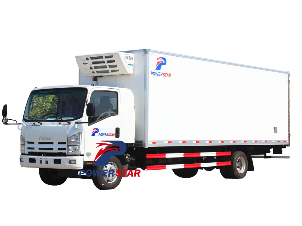 Isuzu ELF NPR freezer truck user's manual