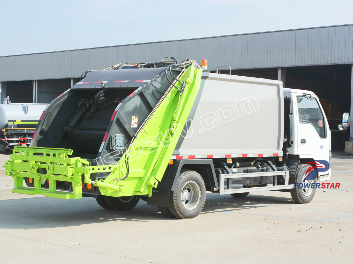 How to maintenance and operate Isuzu Refuse garbage compactor truck?