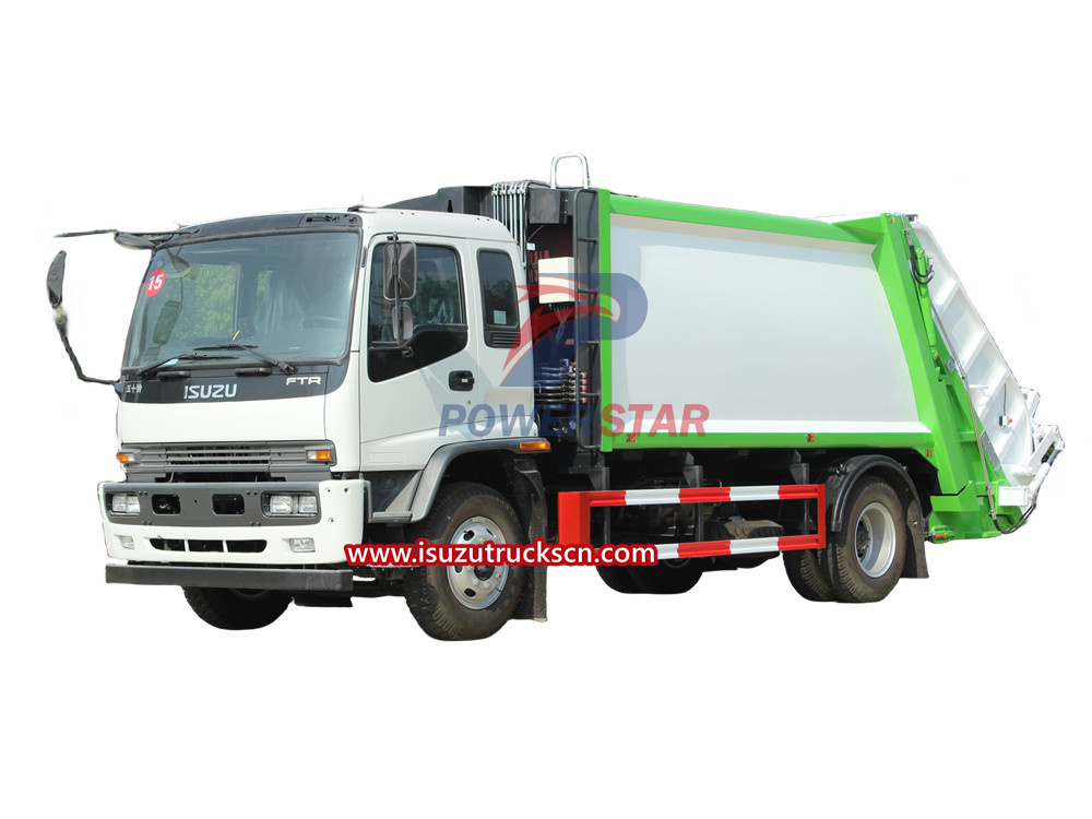 Three maintenance levels for Isuzu compressed garbage trucks