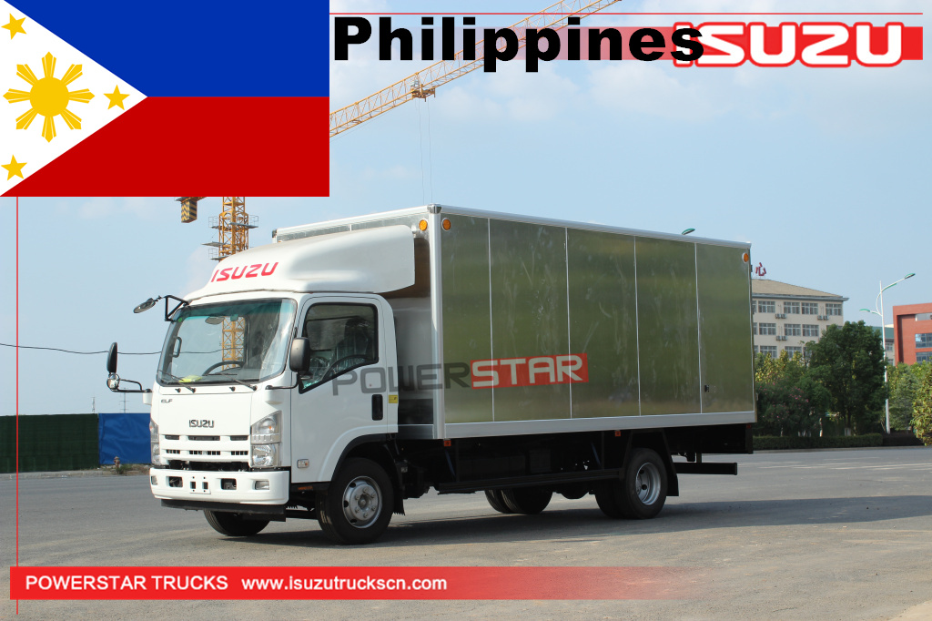 Philippines - 1 unit ISUZU Aluminum Hauling Cargo Van Truck