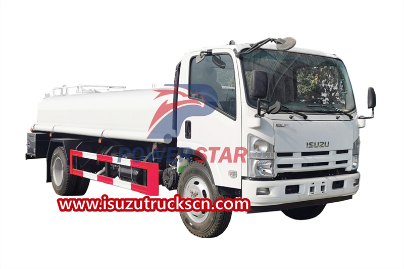 What is Isuzu milk tank truck?