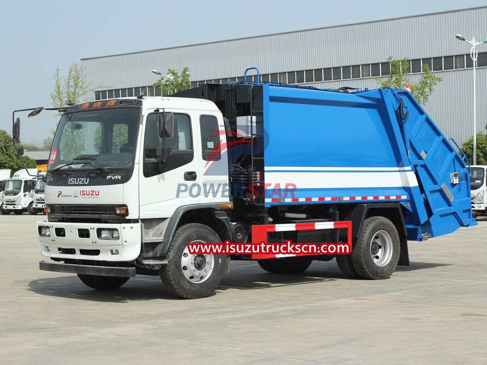 Detailed introduction of Isuzu compressed garbage truck products
