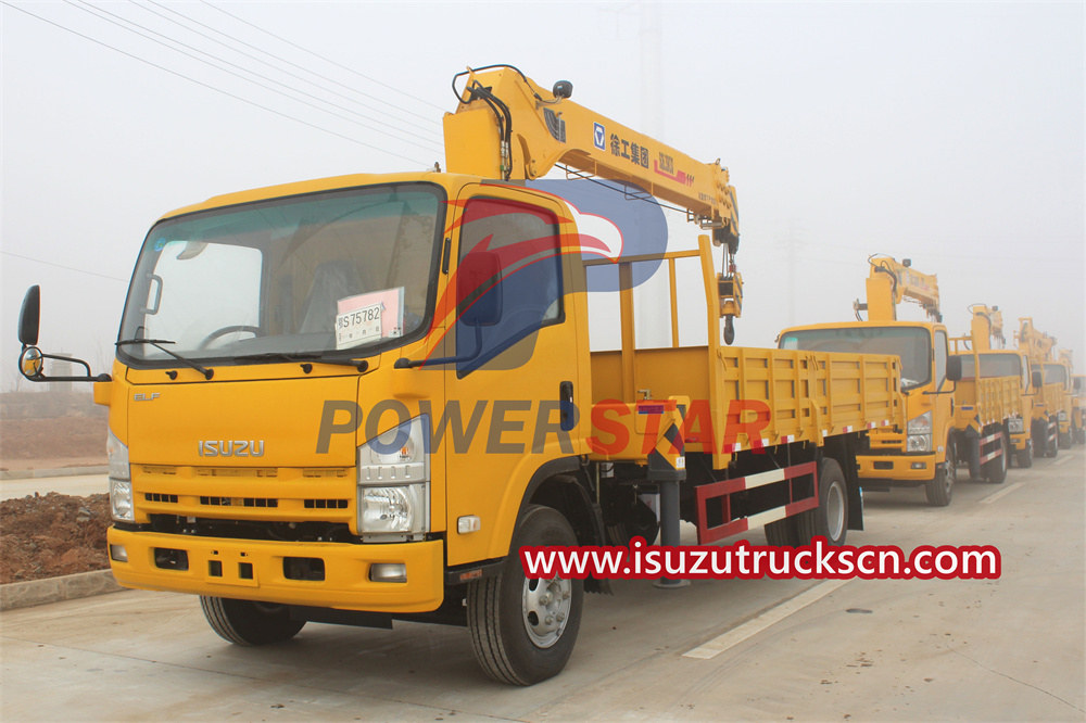The operation steps and precautions of Isuzu truck with crane