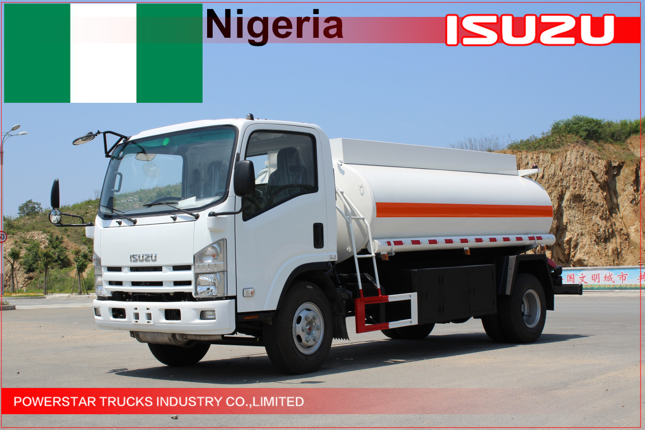 8,000L Isuzu Fuel Bowser Truck to Nigeria