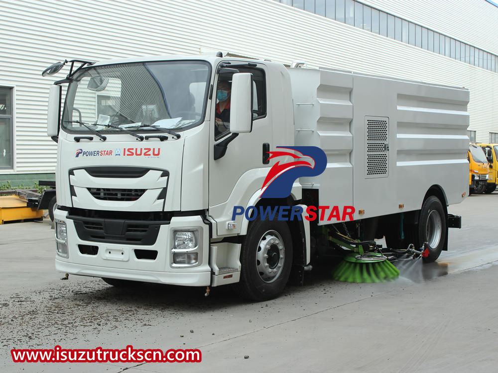 How to customize airport vacuum washing sweeper for philippine customer?