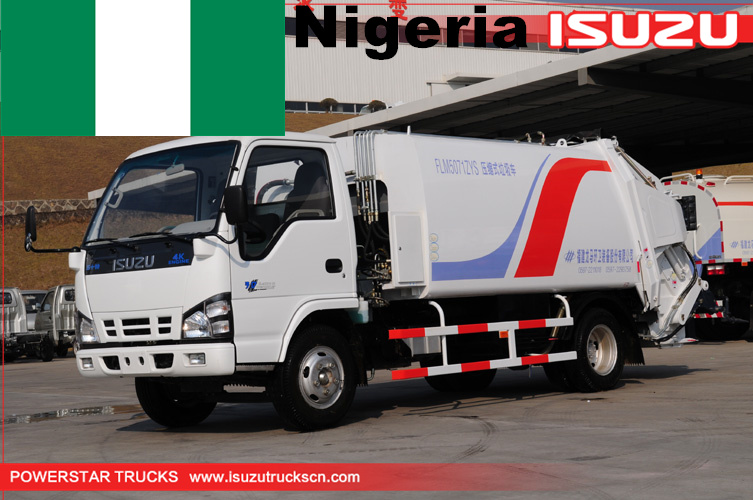 Nigeria - 1 unit Isuzu Trash compactor truck 