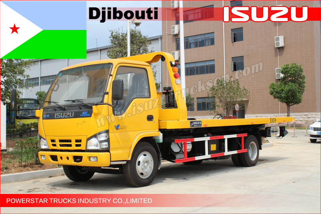 NKR Road Wrecker for Djibouti