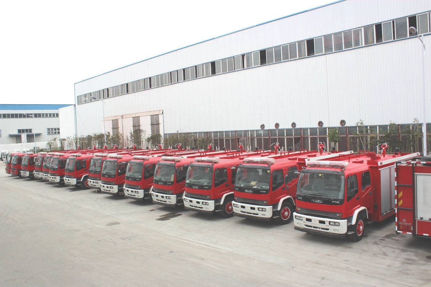 Bigger order! 120 units FTR Water Fire Truck for Cambodia