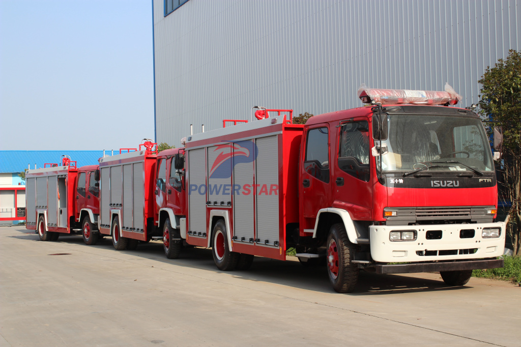 Professional Supply Isuzu Fire Truck Fire Engine Fire Fight Truck of Water Foam Type