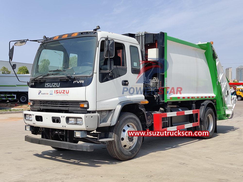Function introduction of Isuzu compressed garbage truck