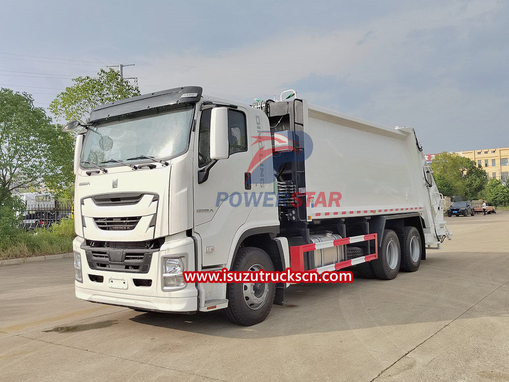 Isuzu garbage truck maintenance precautions