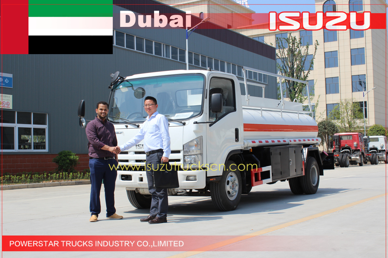Isuzu Refuel Tanker Truck for Dubai