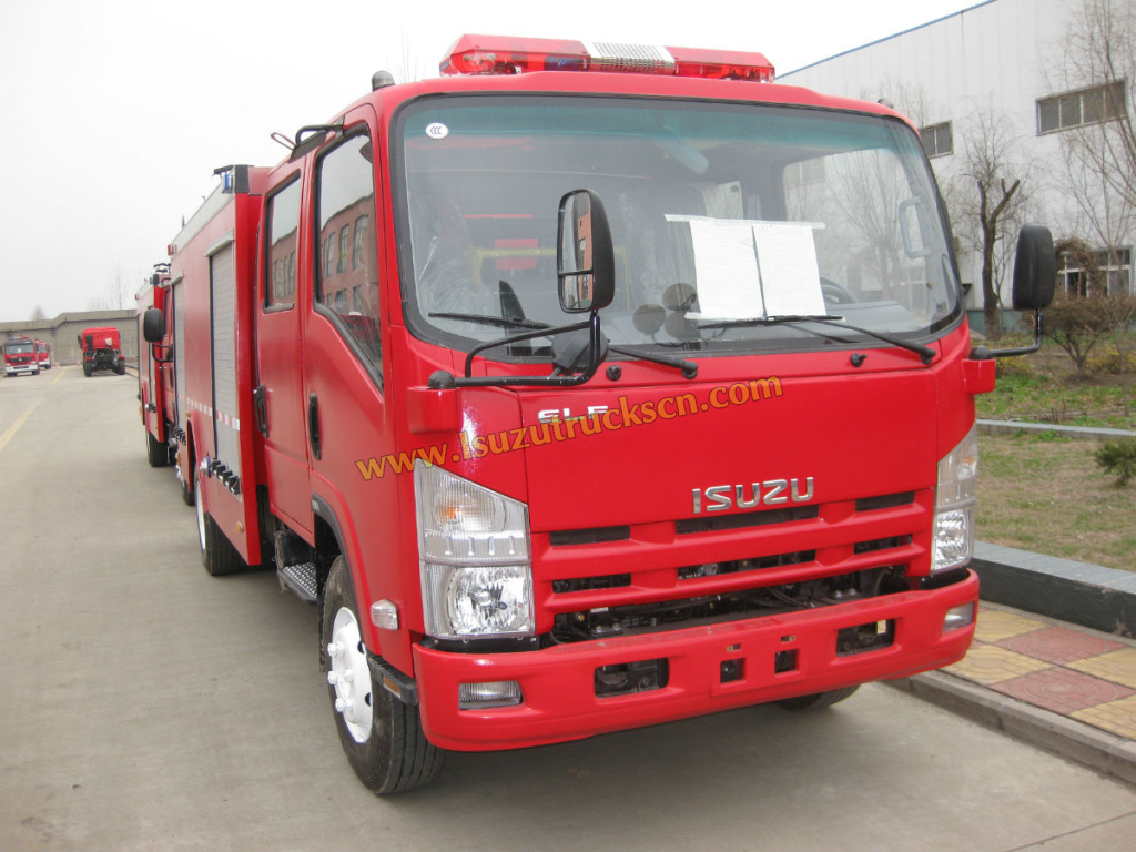 How to find a good supplier of Isuzu ELF water fire truck with equipments 