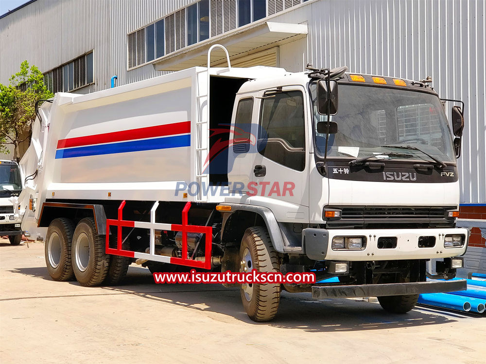 Dealing with Leakage Problems of Isuzu Compressed Garbage Trucks