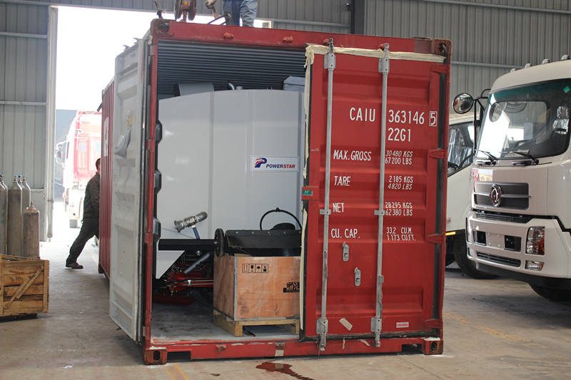 Powerstar road sweeper kits for Burma street sweeper vehicle